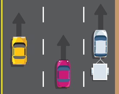 Going too slow and changing lanes is more dangerous than speeding