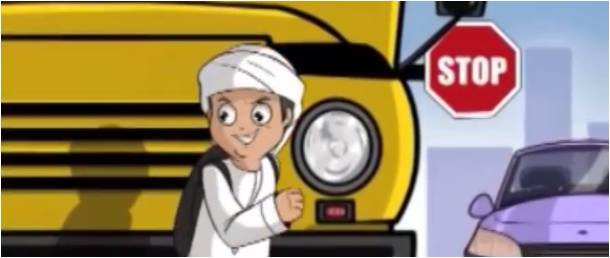topic school buses dubai police video